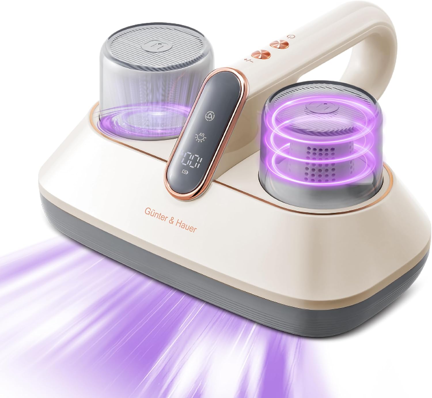 Mattress Vacuum, Pet Hair & Dust Removal, Handheld Vacuum Cleaner for Couch & Bed, Long-Lasting Battery, UV Light, Mattress Cleaner Machine with Washable HEPA 10 Filter, 13KPa Strong Suction