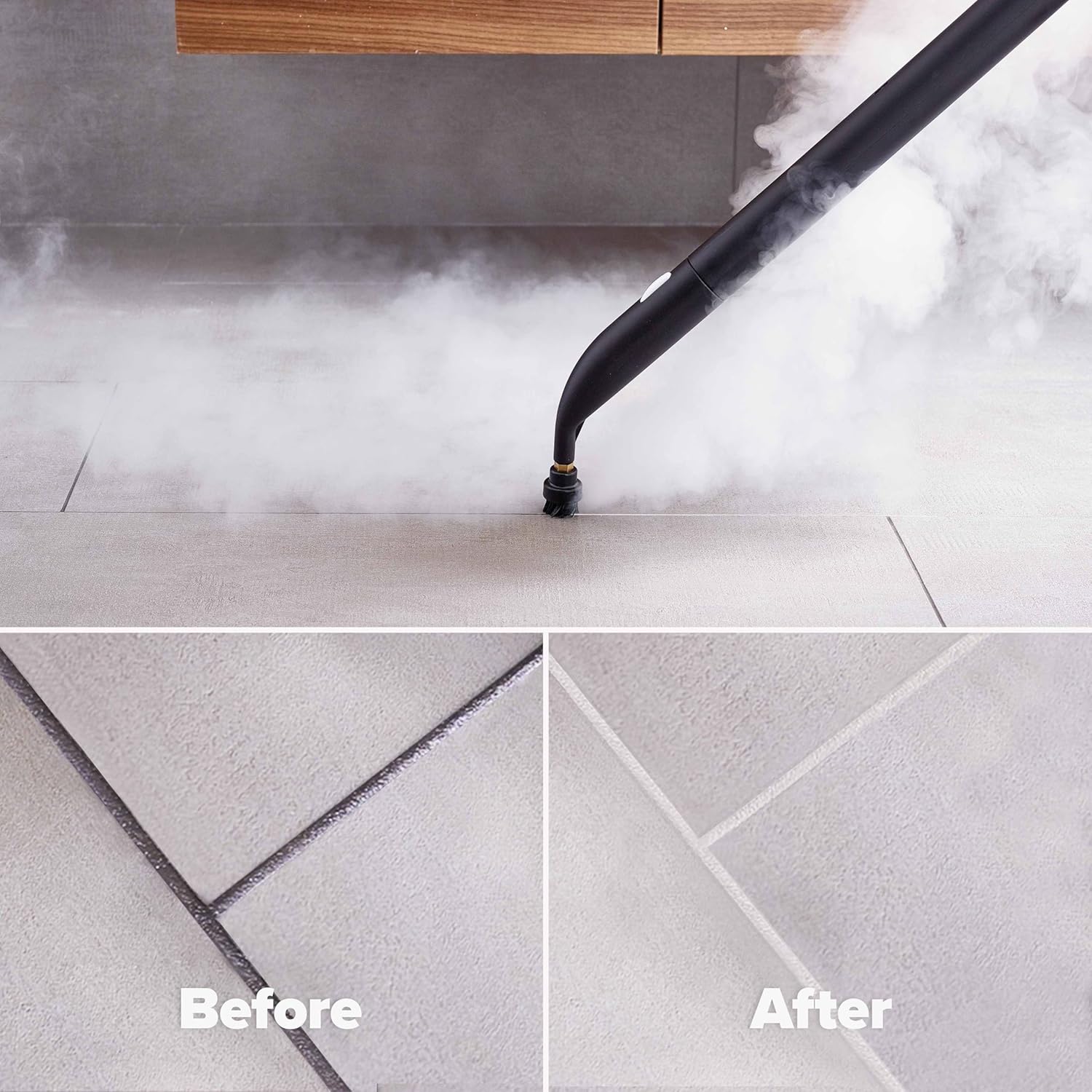 Dupray Neat Plus Steam Cleaner with 17-Piece Accessory Kit. A powerful multi-purpose steamer designed for deep cleaning floors, upholstery, grout, and more. *Kills 99.9% of Bacteria & Viruses