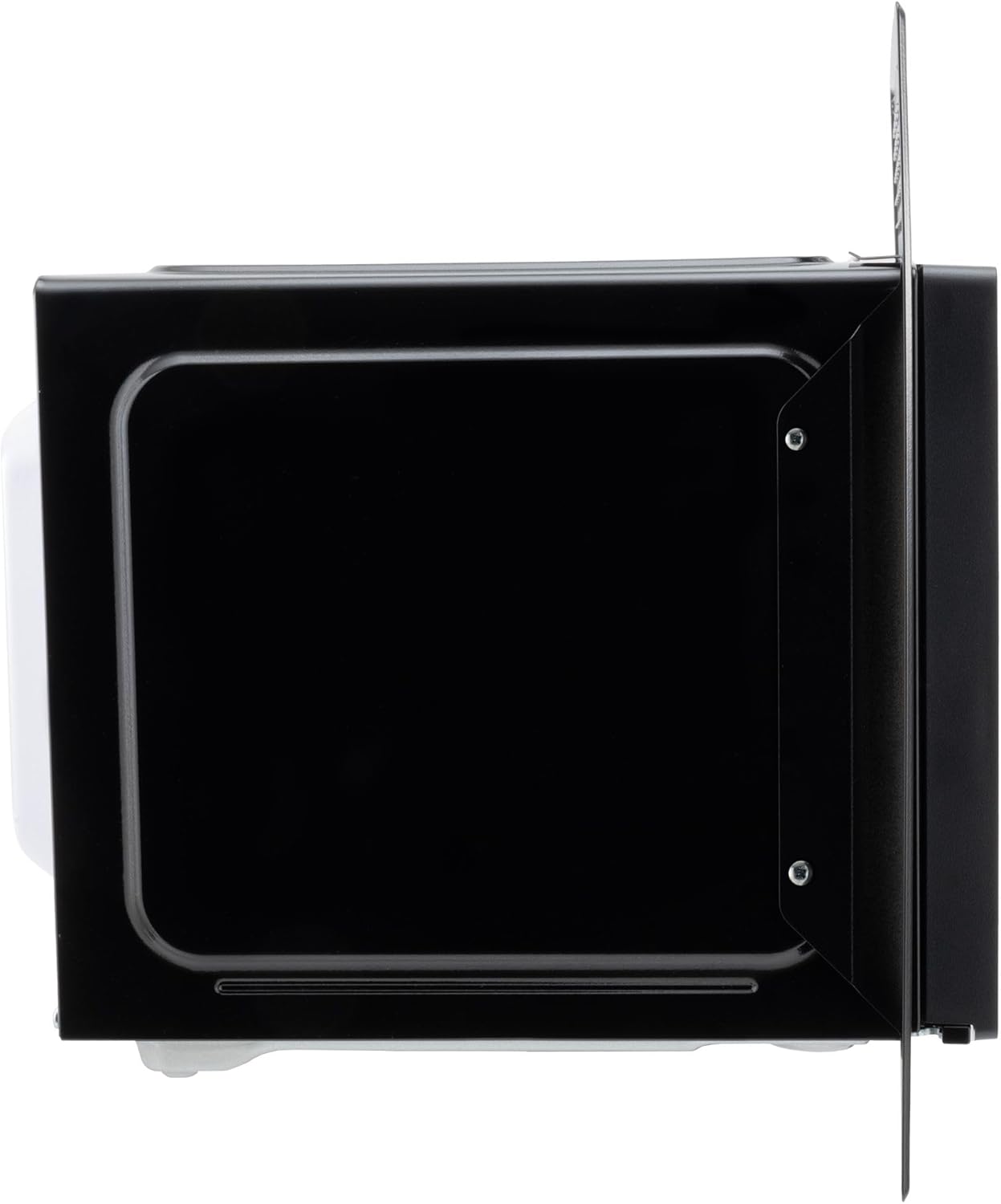 Tough Grade Black 0.9 Cu. Ft. Built-In Microwave with Trim Kit | 120V | Compact Design for RV Cabinets | 10 Power Levels | 6 Auto Cook Options | Child Lock | Eco and Mute Mode