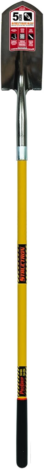 Structron 89185 Clean Out Shovel, 14 Gauge Spring Steel, 5