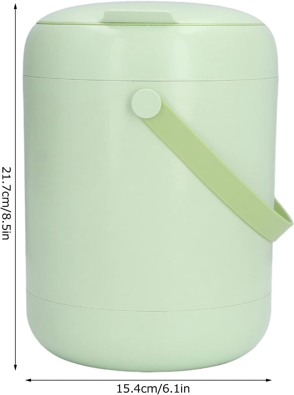 3L Portable Washing Machine, Mini Sock Washer 15 Mins Auto Shutdown Compact Washer Easy to Use Camping Travel Spin Dryer for Underwear, Socks, Baby Clothes, Home, Apartments(Green)