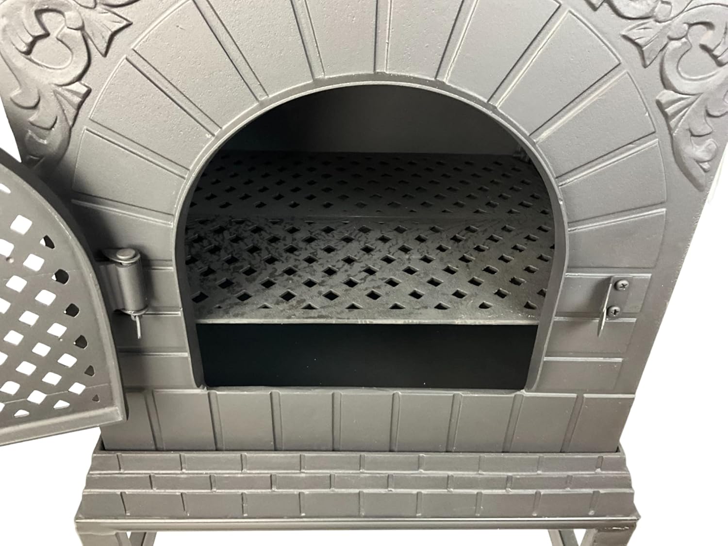 The Blue Rooster Chiminea and Fire Pit Grate - 2 Piece Casita Fire Grate 17.5