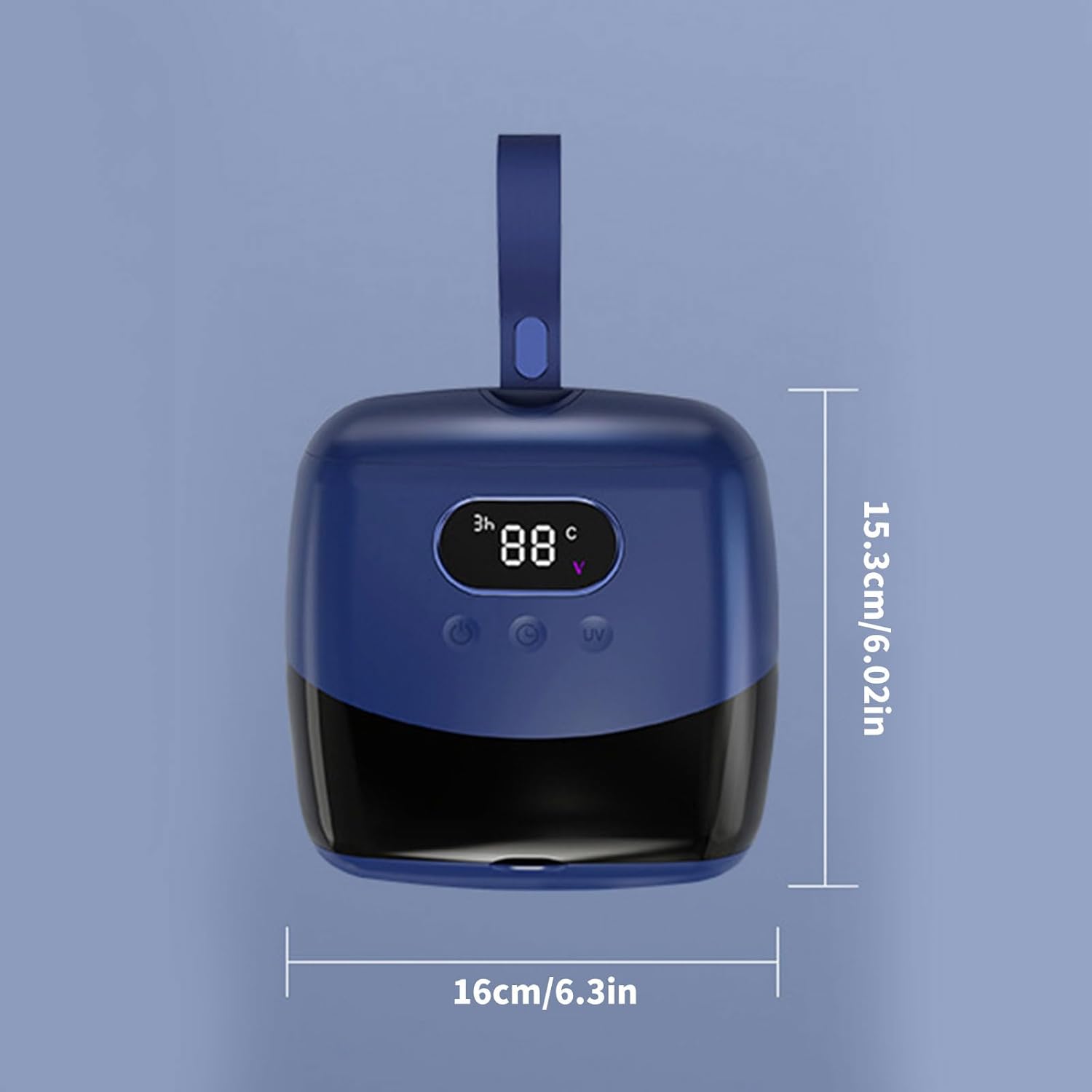 110V Portable Clothes Dryer Foldable For Laundry Electric Cloth Drying Machine For Travel Apartment Camping Home Quiet Household