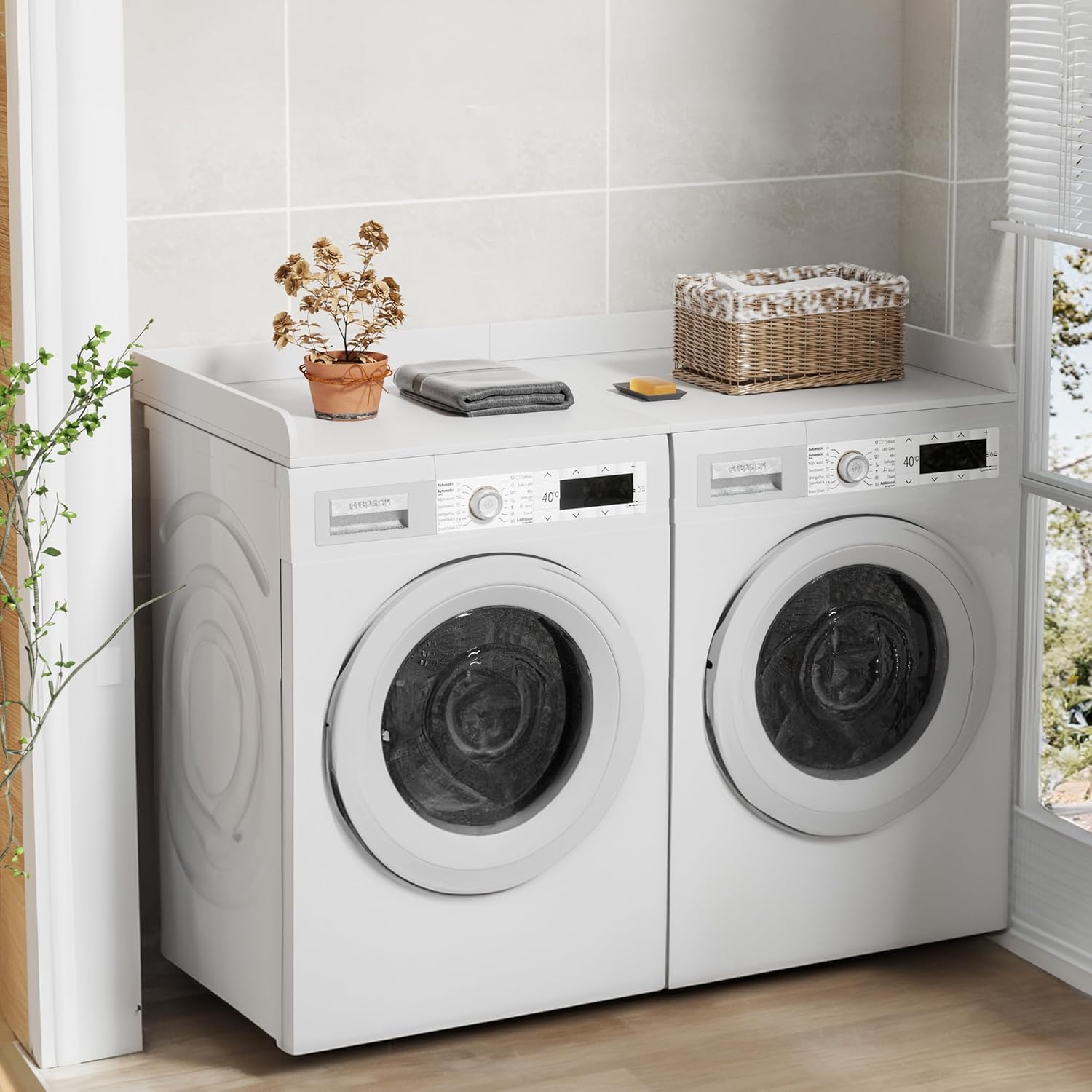 Foldable Washer Dryer Countertop, 27.5