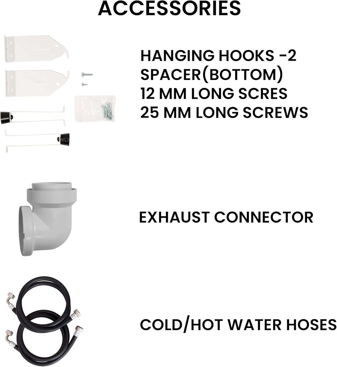 Equator Premium Stackable 15 Lbs Washer 1.62cf 110V+Vented Digi Dryer 3.5cf 110V (Silver)