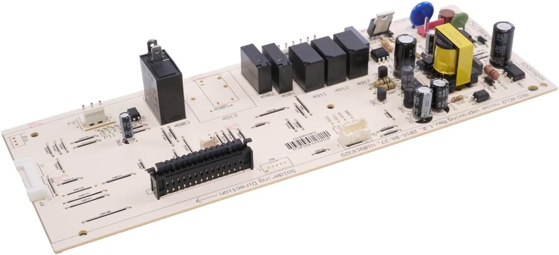 Whirlpool W11545876 OEM Microwave User Interface Control Board, Multicolor