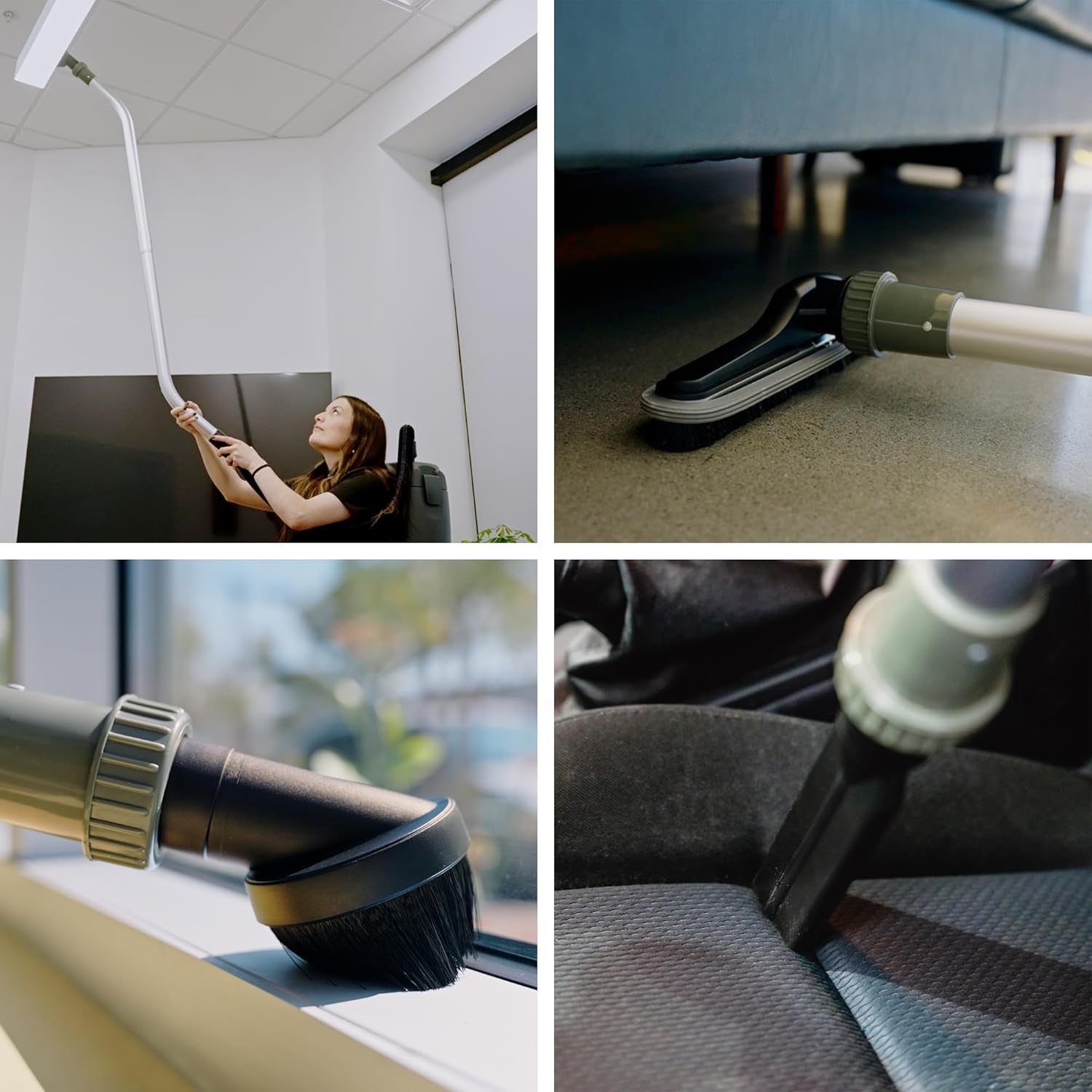 Tomahawk 18V Battery Powered Backpack Vacuum 6L for Janitorial Cleaning – Lightweight Cordless Commercial Vacuum with Quiet Operation