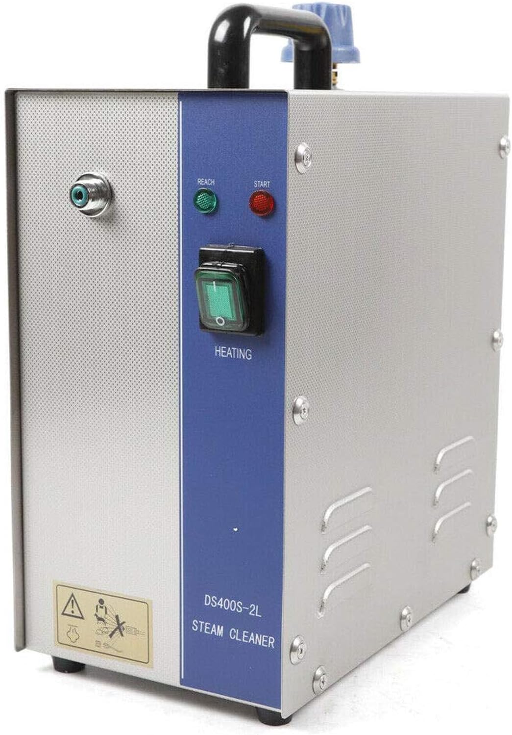 CIRONI 1300w 2L Stainless Steel Jewelry Steamer Cleaner,Jewelry Steam Cleaner Professional, Electrical Steam Jewelry Cleaner Machine,Gold Silver Jewelry Steamer Cleaner Machine,Silver