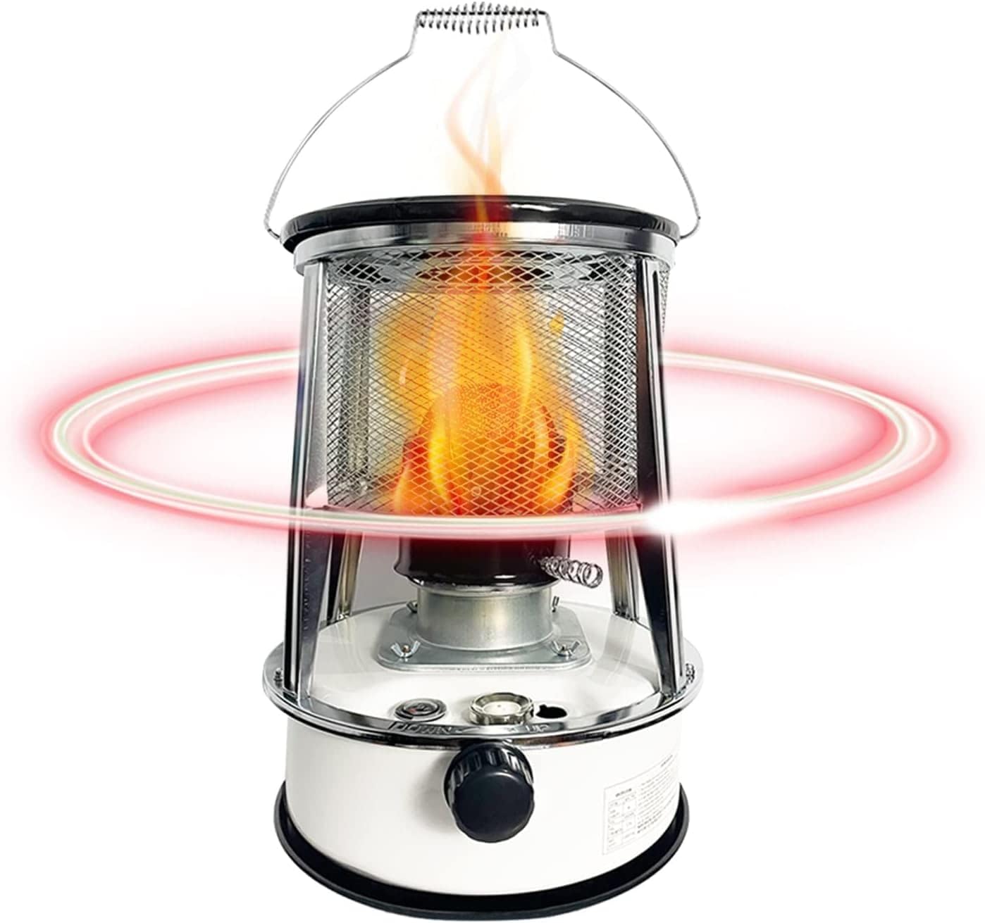 Indoor Space Heater Efficient Radiant Heater Quiet Camping Burner Stainless Steel Butane Stove For Hiking Picnic Cooking Trips Garage