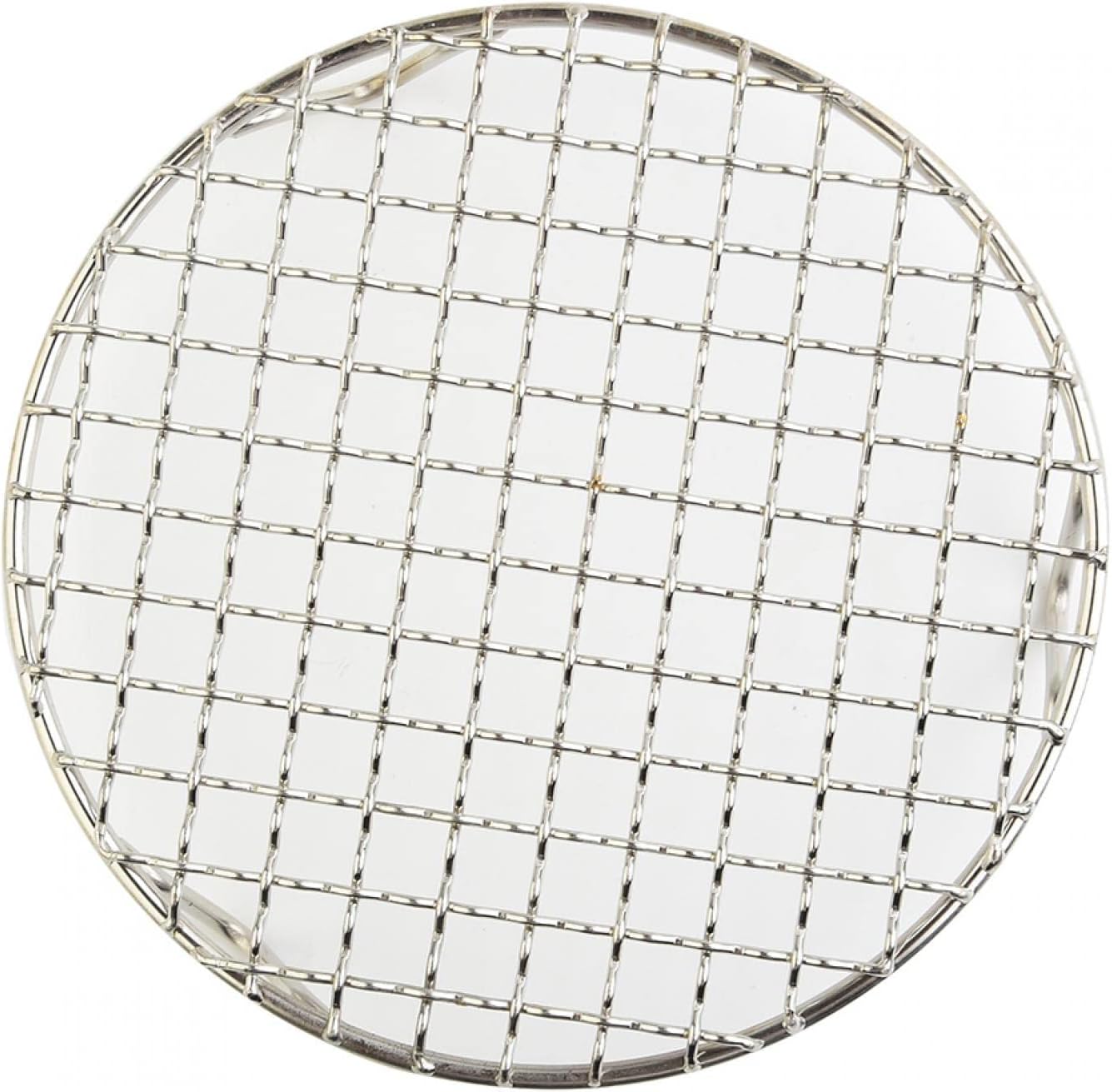 Stainless Steel Grill Net, ，Round Cooling Rack ， Round Barbecue Grill with Tripod, BBQ Stainless Steel Barbecue Round Grill Mesh Wire - Purpose BBQ Grate Cooking/Baking Rack for Rib, Cookie
