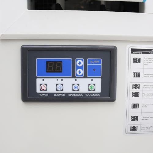 Industrial Spot Cooler Outdoor Air Conditioner Commercial Air-Cooled Mobile Outdoor Cooling Aircon 20400 Btu/h 220V