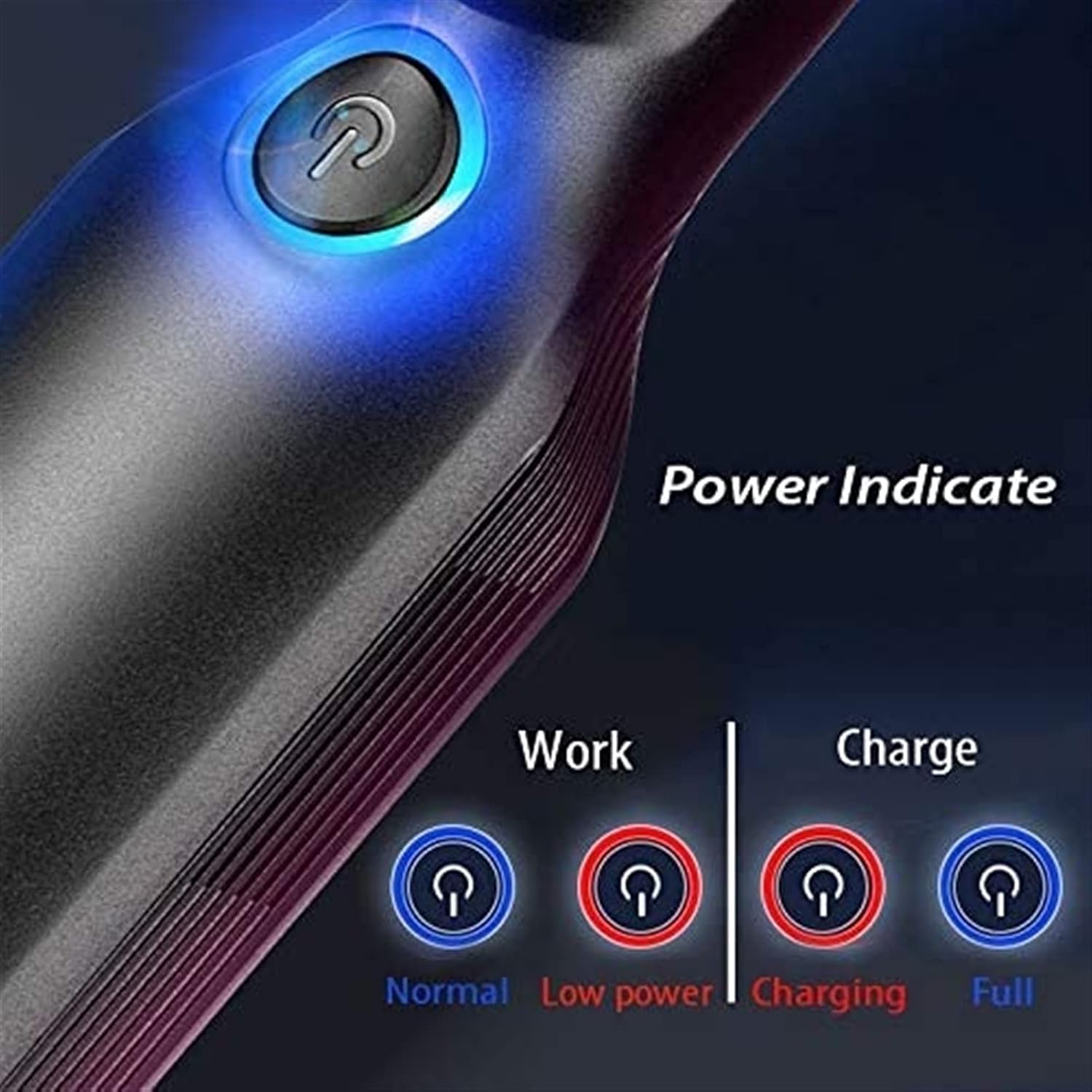 Small Car Vacuum Cleaner Cordless, Portable Handheld Vacuum Cleaners, Rechargeable Wet Dry Vacuum for Home Office Car Furniture Carpet Pet Hair, Strong Suction, 3x2000mAh Li-ion Battery