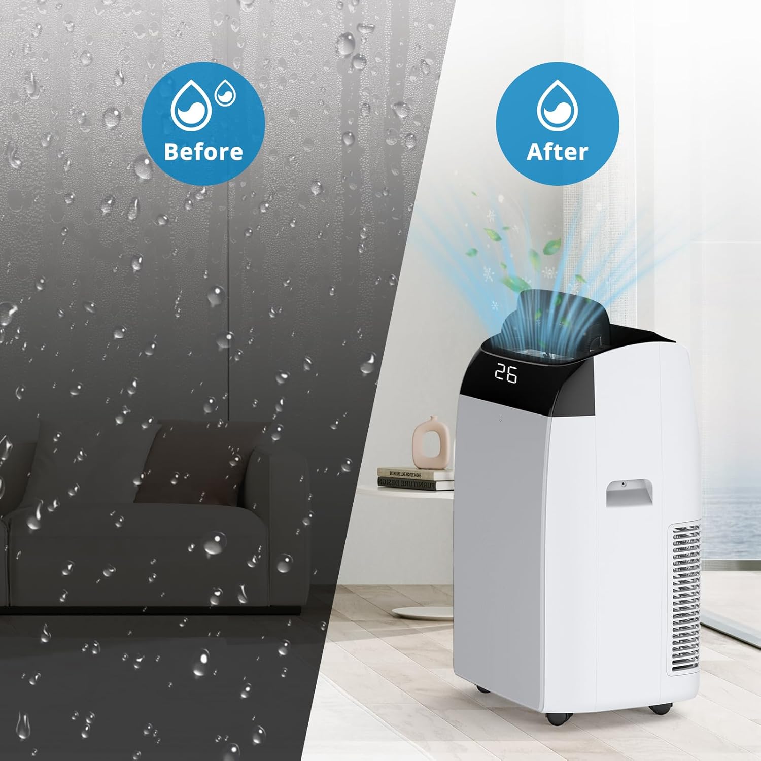 PHO_0XJ1 12,000 BTU Portable Air Conditioner