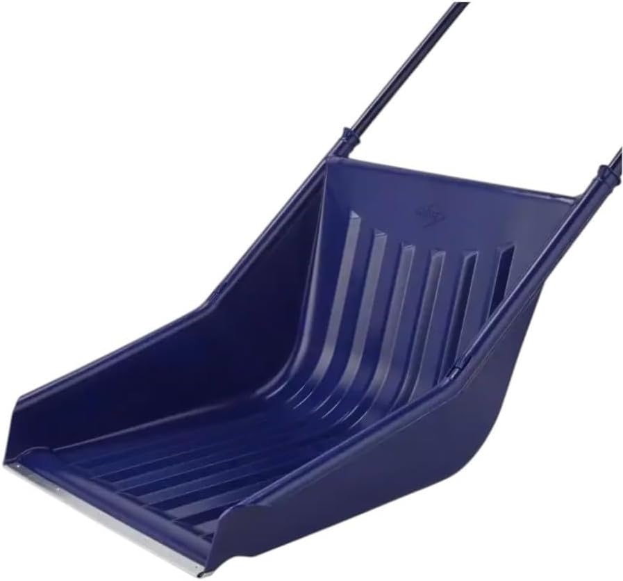 Sleigh Shovel 24in Larfor GE High Capacity Poly Blade Ergonomic Handle Move Snow.Replacement for OEM