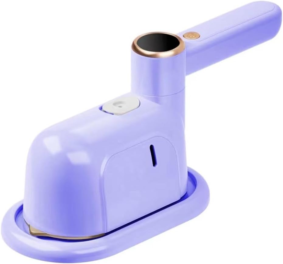 Handheld Garment Steamer, Portable Rotatable Steam Iron, Handheld Mini Hanging, Household Clothing Ironing, Travel Wet Dry Machine,Steaming & Ironing,(Purple)