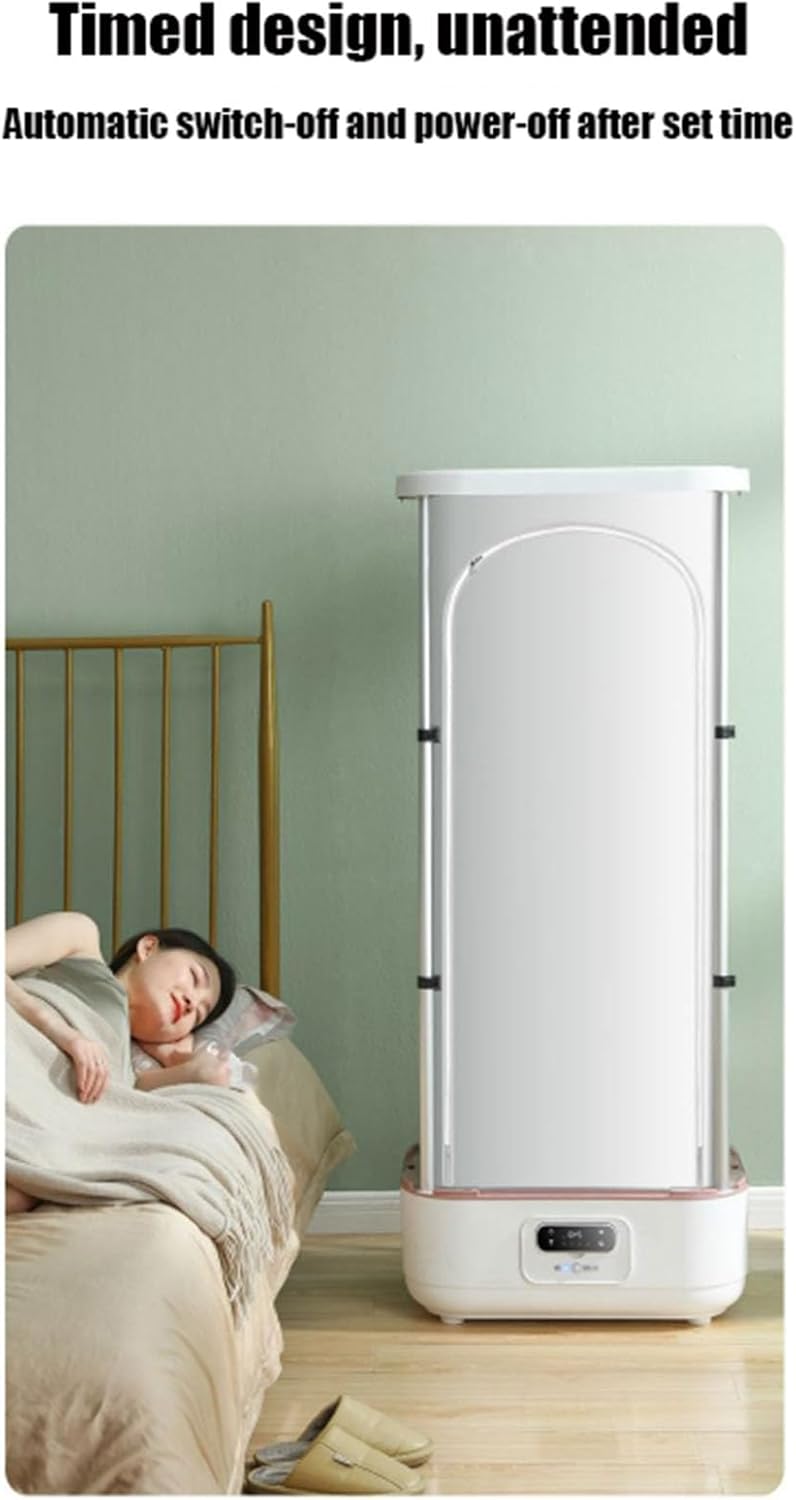 Automatic Ironing Machine,Portable Steam Drying Smart Machine,Ironing Clothes Folding Wrinkle Removal Machine with Remote Control Automatic Steam Ironing Machine