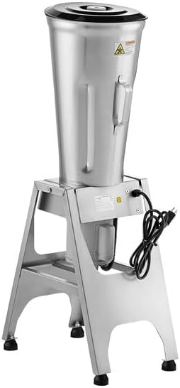 5 Gallon Heavy-Duty Tilting Blender, 110V, 1 hp, Stainless Steel, Commercial Kitchen Equipment