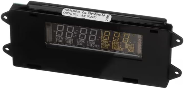 100-01416-01 002220 21015 Oven Control Board with Digital Display, Wall Oven/Microwave-Oven Combo