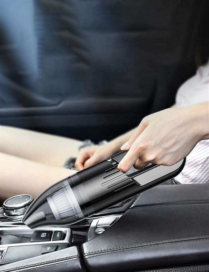 Handheld Vacuum Cleaner 6000PA Powerful Cyclonic Suction Lightweight Quick Charge Vacuum Cleaner Cordless for Home Car
