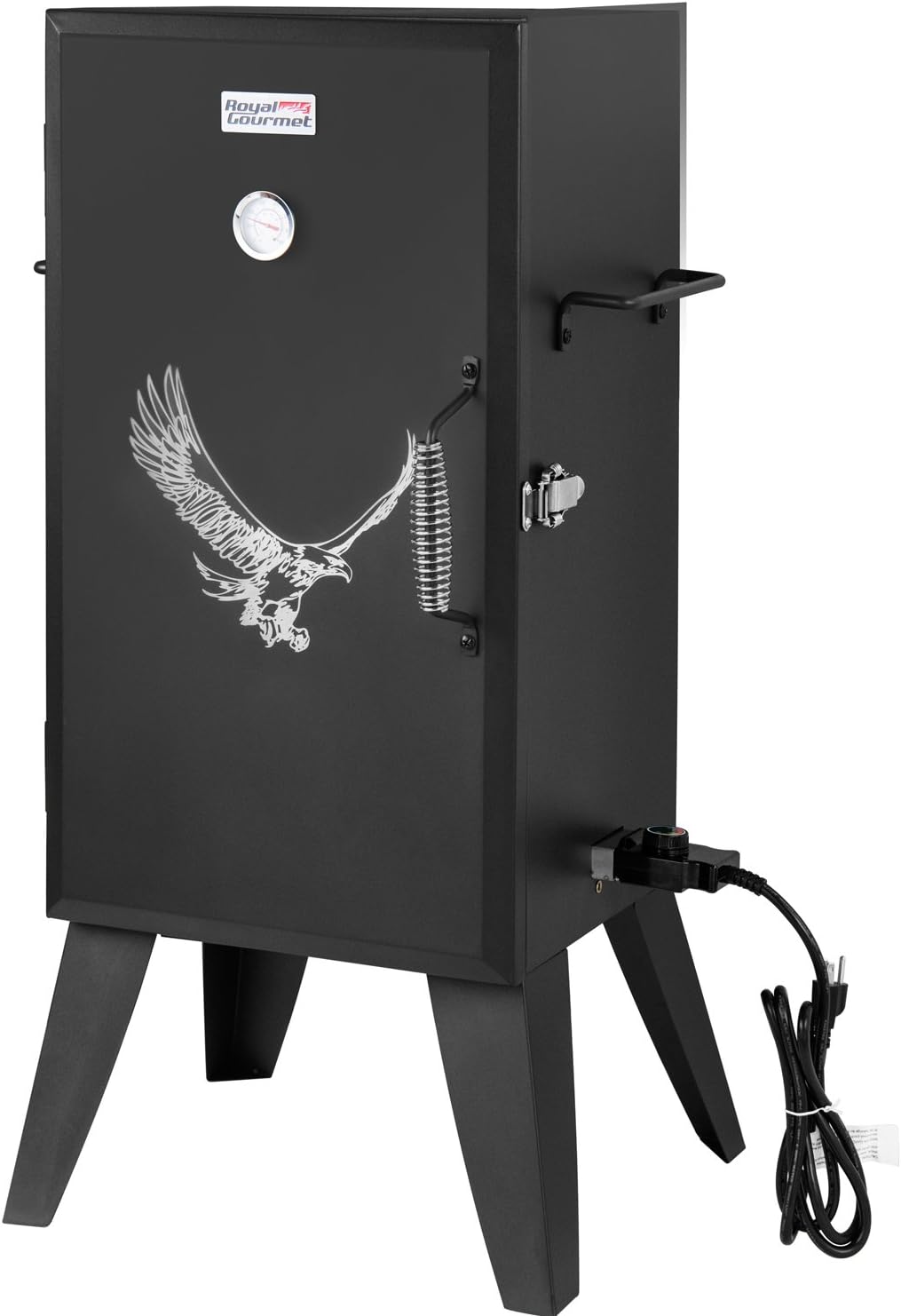 Royal Gourmet SE2801 Electric Smoker with Adjustable Temperature Control, Black