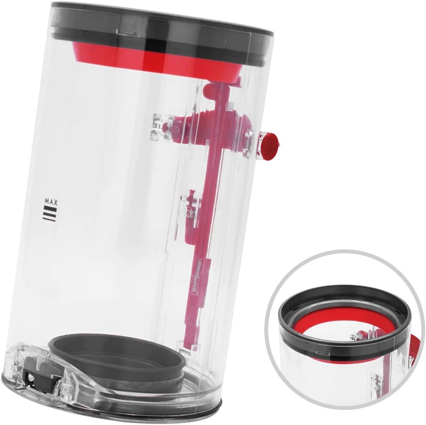 Dust Bin for Dyson V11 V15 SV14 SV15 SV22 Cordless Vacuum Cleaner Large Size Canister Dust Clear Bin Bucket Replacement Parts