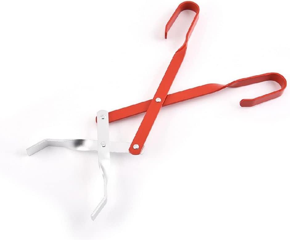 BBQ Charcoal Pliers Clamps Aluminum Tools Tongs Portable Accessories