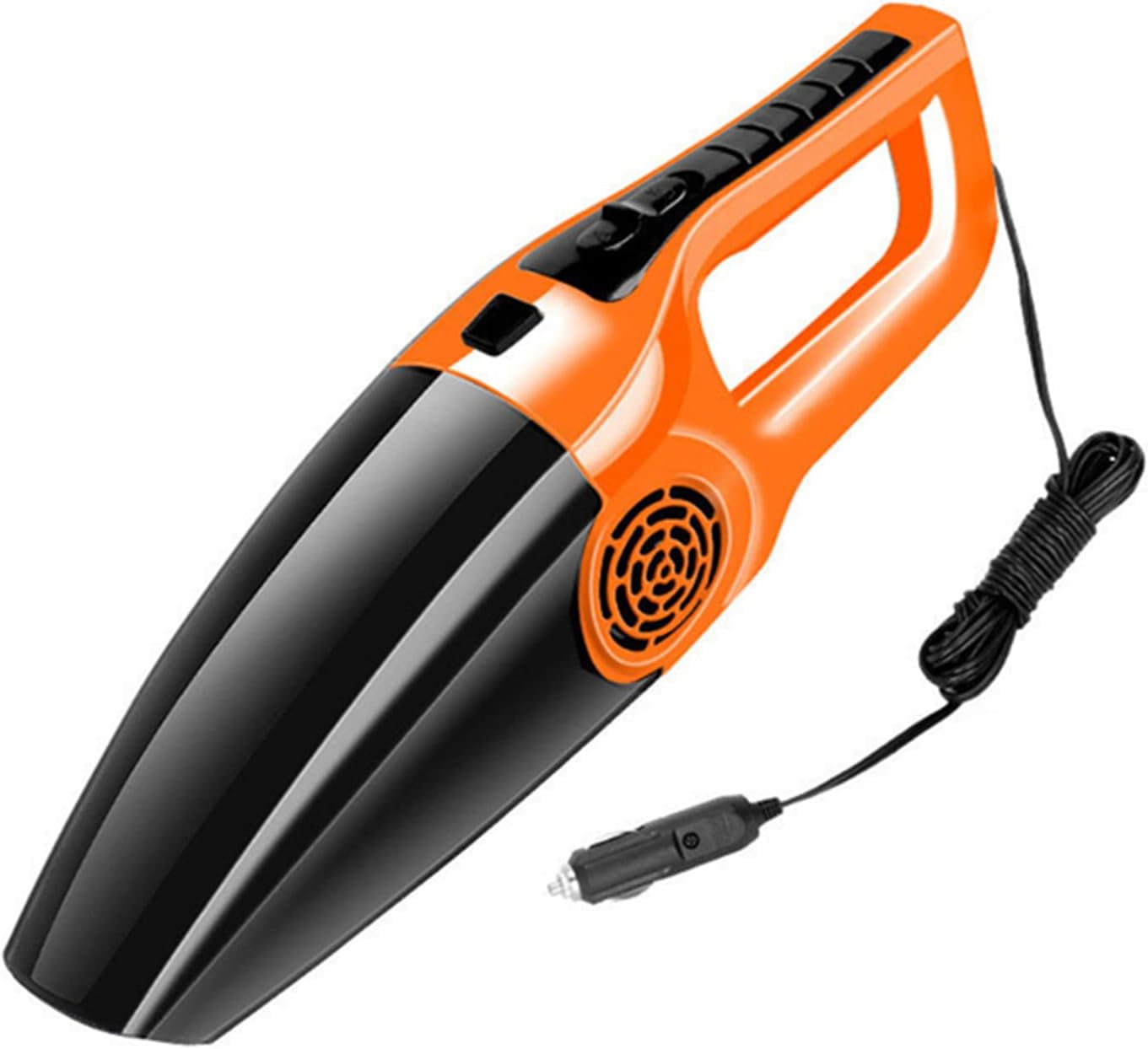 120W Car Vacuum Cleaner Portable Wet/Dry Dual-Use Handheld Vacuum Cleaner 8000Mbar for Auto Home Interior Cleaning,Orange