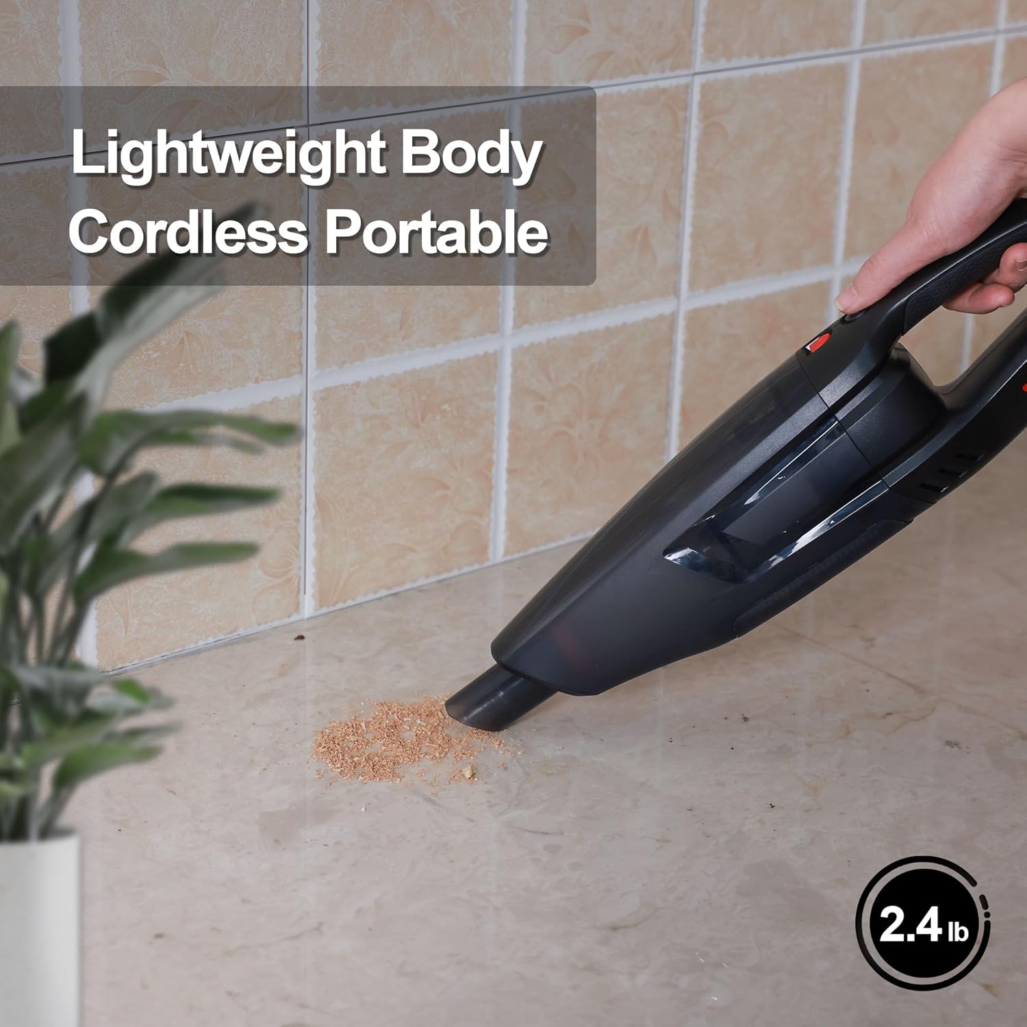 Shop-Vac Cordless Handheld Vacuum Cleaner, 12.0 Peak Kpa 12V High Power Handheld Vacuum Cordless Rechargeable, Dustbuster Vacuum with Attachments, Filters for Home, Garage, Car