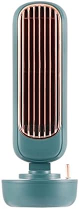 Mini Air Conditioner, Portable Evaporative Air Cooler, 6H Timer, 3 Speeds, Multi-Function Humidifier Purifier for Bedroom Office (Color : Green)