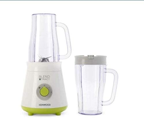 Kenwood Electrodomésticos Smoothie 2 Go-SB055WG Blender, 300 W, 0.5 Litres, Stainless Steel, 2 Speeds, White/Green