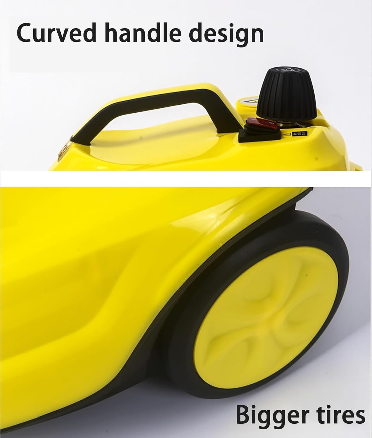 1500W Handheld Steam Cleaner Steam Carpet Cleaner Vacuum Cleaner, Continuous Steam, Suitable for Furniture, Upholstery, Sofas