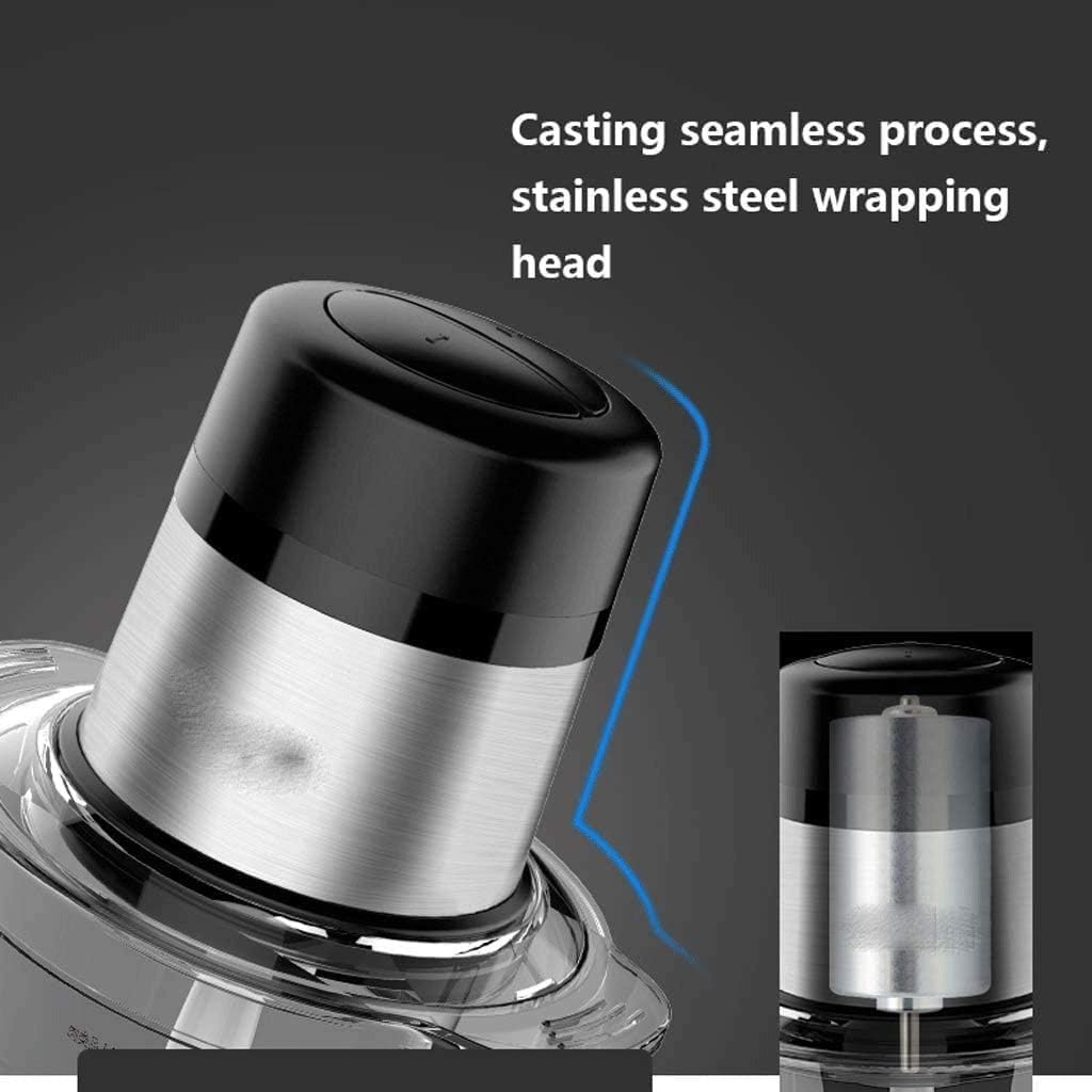 Electric Meat Grinder Machine Stainless Steel Household Electric Food Chopper Mincer Blender Grinder Home Kitchen Food Processor for Meat Fruit