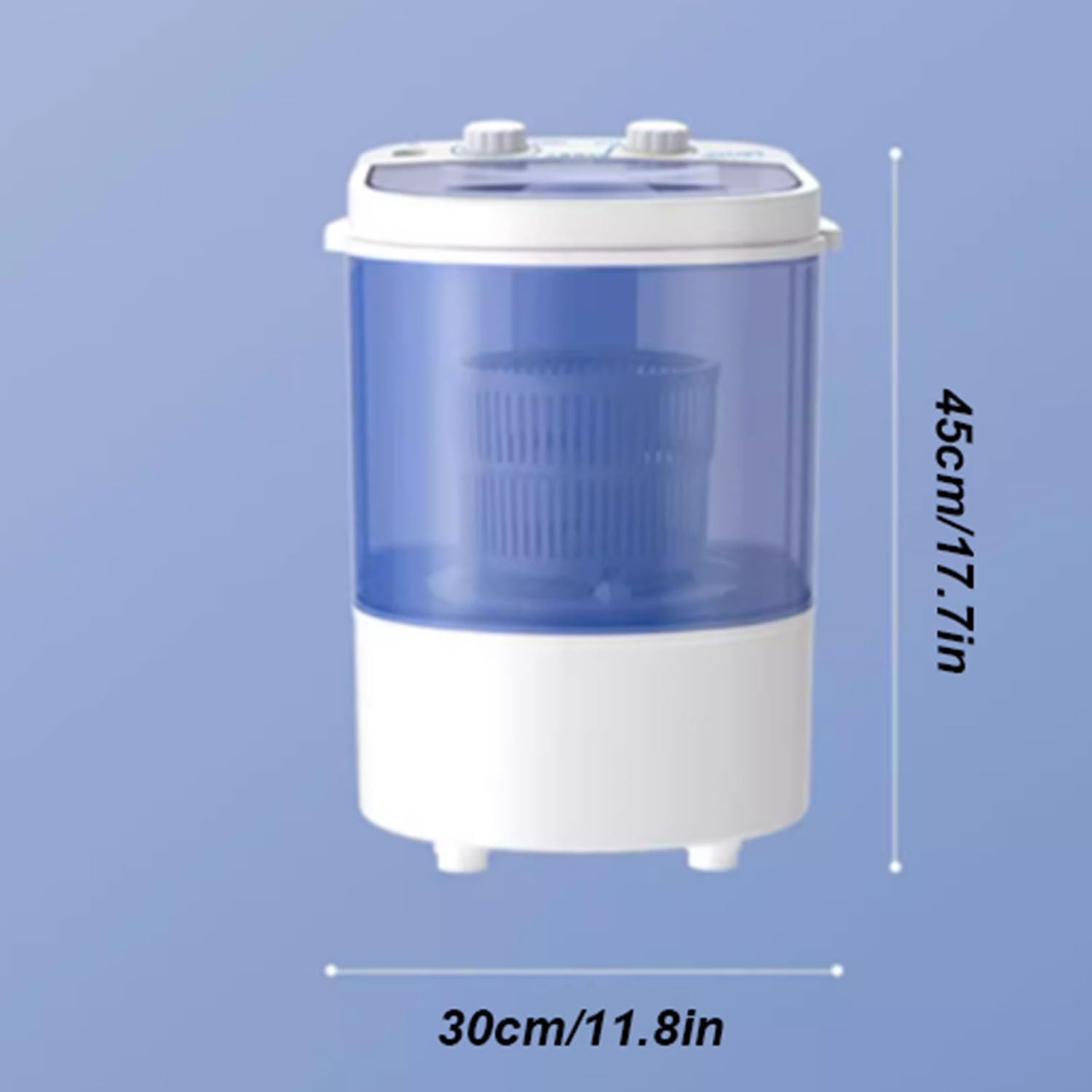Portable Washing Machine, Mini Washing Machines, Space Saving Washer, Powerful Washer for Apartment, RV, Travel, Underwear, Socks, Baby Clothes