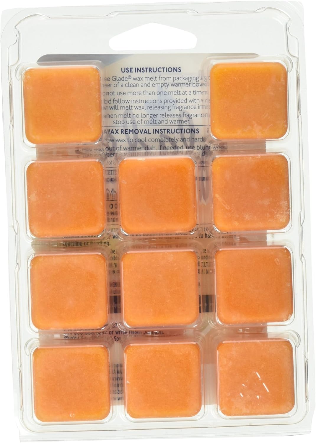 Glade Wax Melts Air Freshener Refill, Hawaiian Breeze, 11Count, 4.26 oz