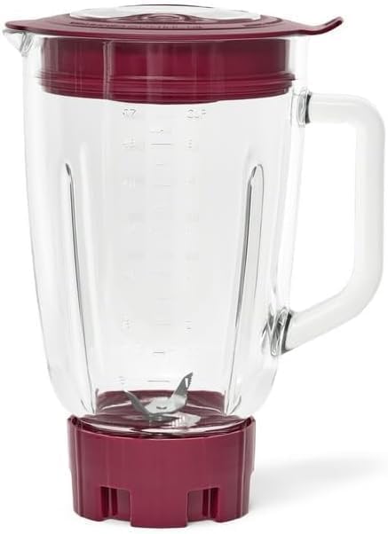 Glass Jar 5 Speed Blender With 6-Cup Jar (48Oz) Capacity, Purple Eggplant, New,5-Speed Functionality, Ice-Crushing Moto, Dishwasher-Safe Glass Jar