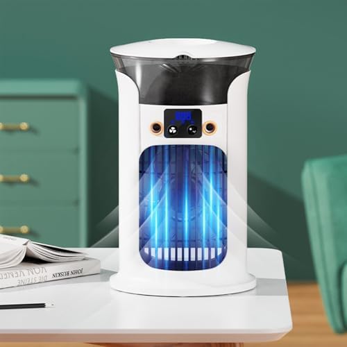 Portable Air Conditioners, Portable AC Unit With Remote Control, Powerful 3 Speeds Evaporative Air Cooler Personal Mini Air Conditioner Portable For Room Office Bedroom(B)