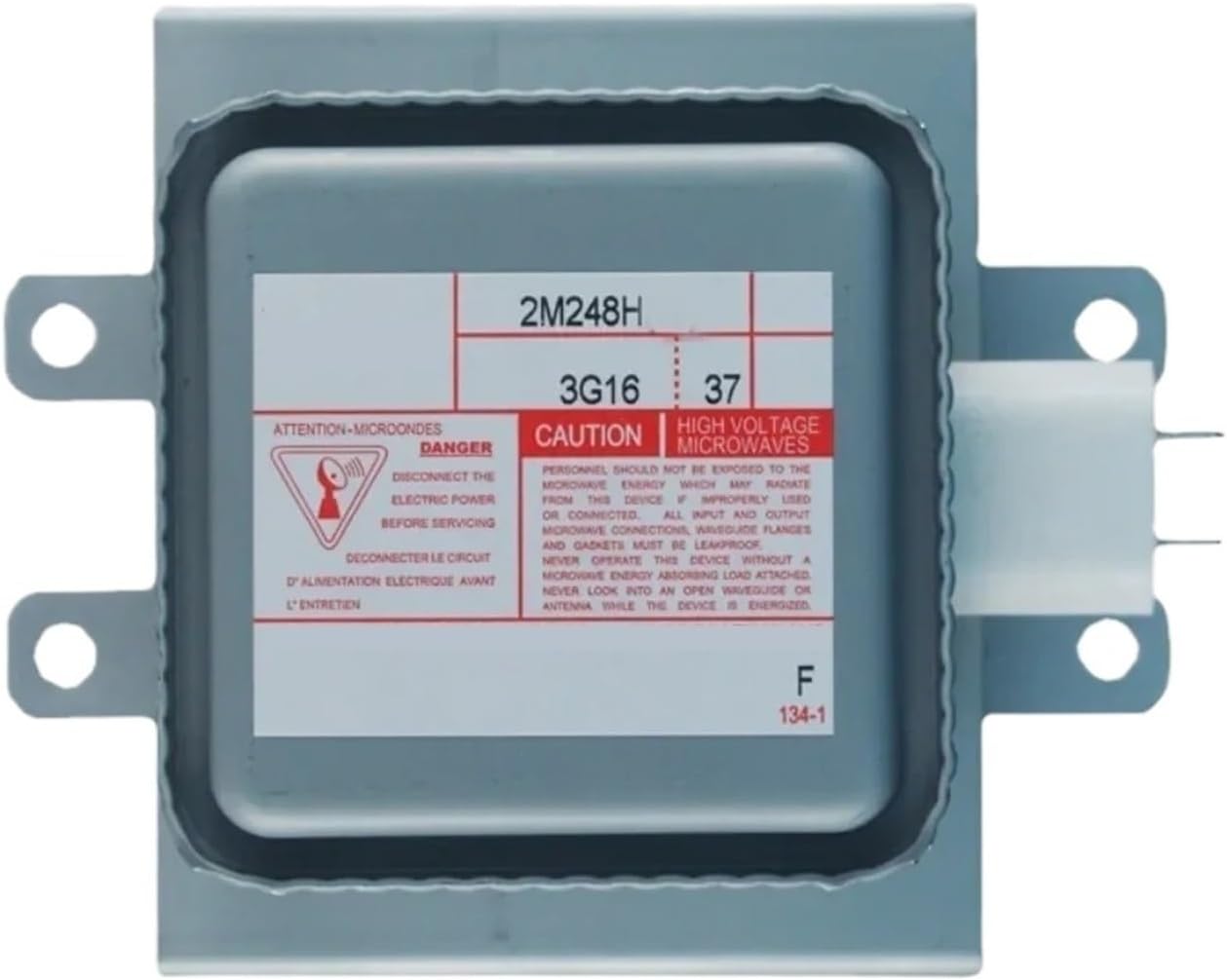 Microwave oven magnetron，2M248H Air Cooled Magnetron 1000W 2M248, Compatible For Toshiba, Microwave Oven Industrial Replacement Parts