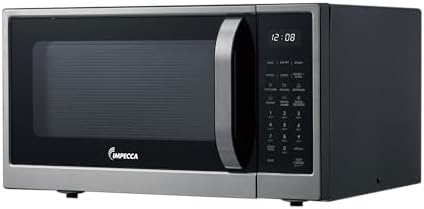 Impecca 1.3 Cu. Ft. Microwave Oven with Powerful Convection, Air fry, Roast, Large 12.8