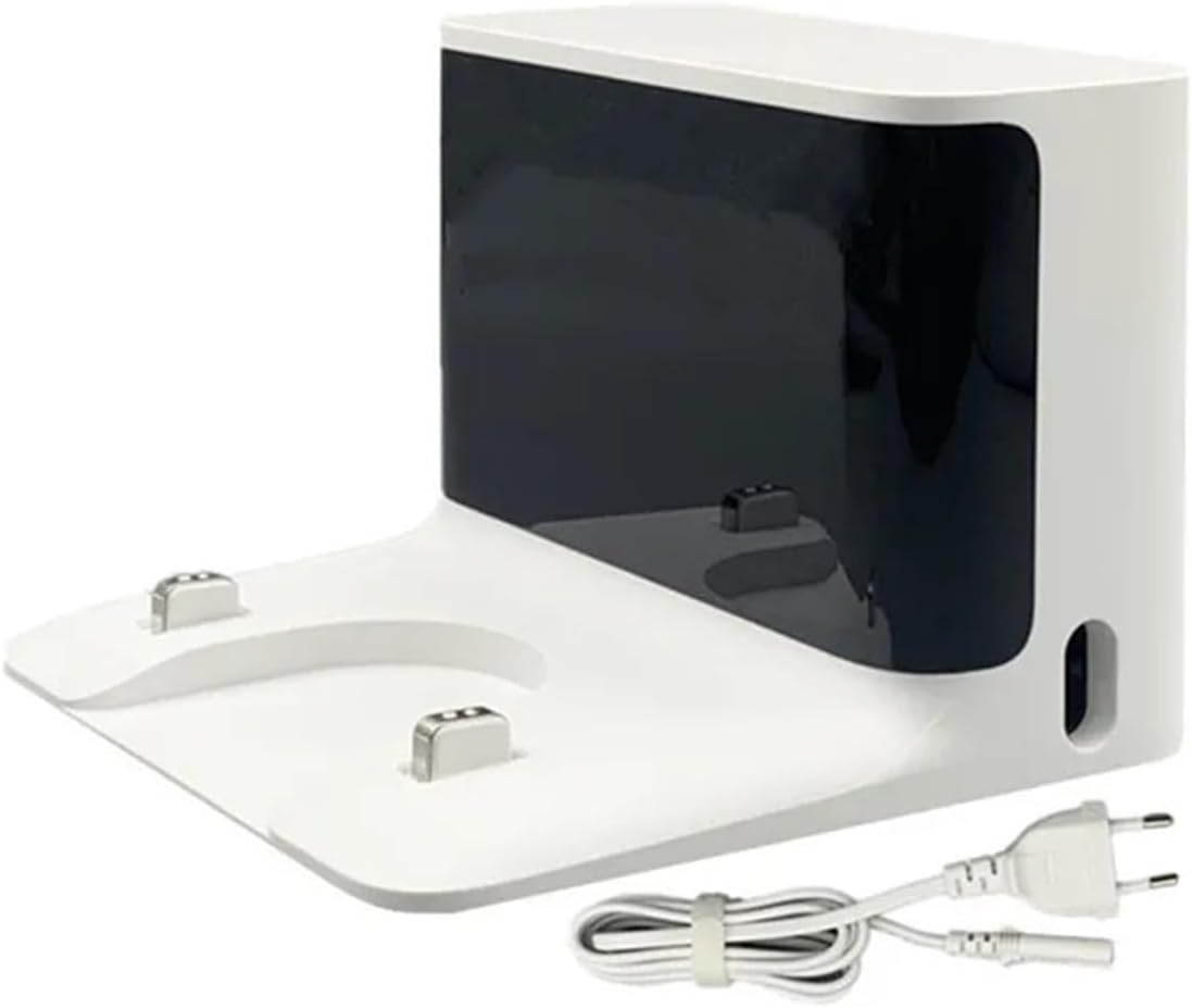 Accessories Charger Docking Station Base Charging Dock with Cable Spare Parts，Compatible for Xiaomi Mi Vacuum Mop 2 Pro Plu(Light Yellow)