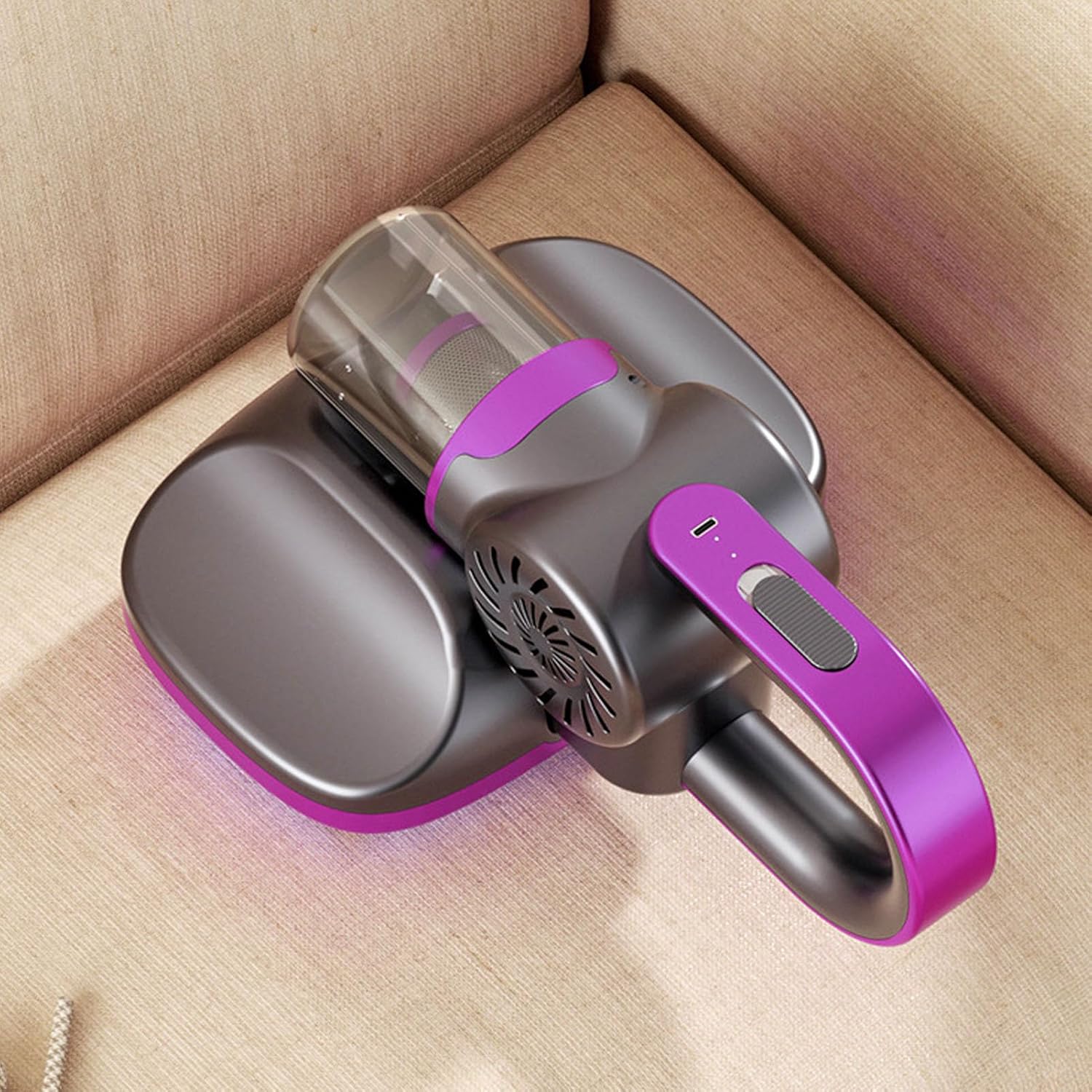 Mattress Vacuum Cleaner 8500pa, Cordless Vacuum Cleaner Bed Vacuum Cleaner Handheld Mattress Cleaner High Suction Remover for Pillows, Sheets, Mattresses