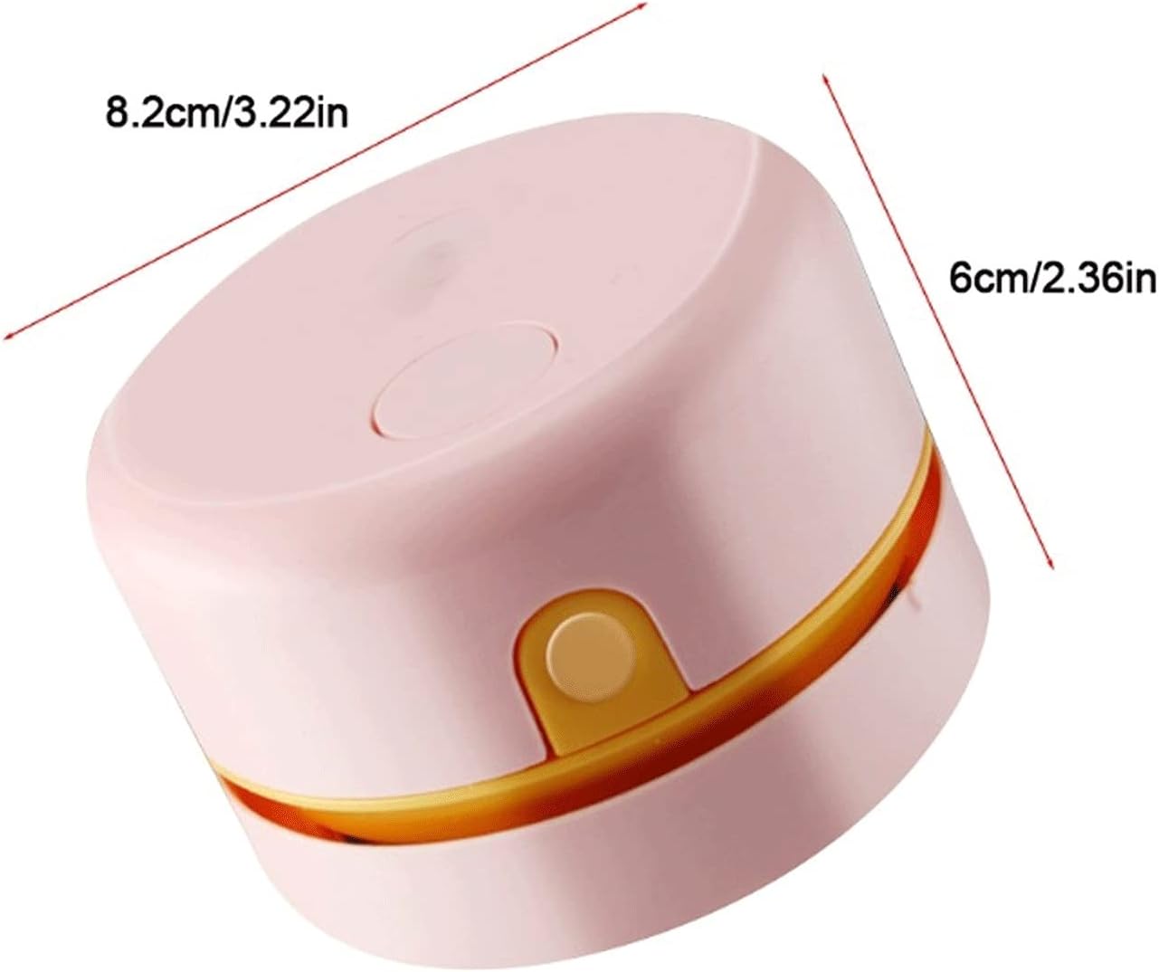 Vacuum Cleaner Hand Held Cleaner USB for Home Car Clean Portable (Color : Pink)