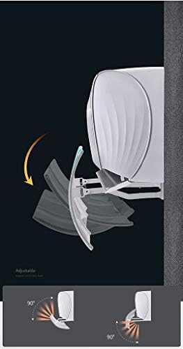 Air Conditioner Deflector, Wall-mounted Universal Cold Wind Deflector for Home/Office, 90X27cm