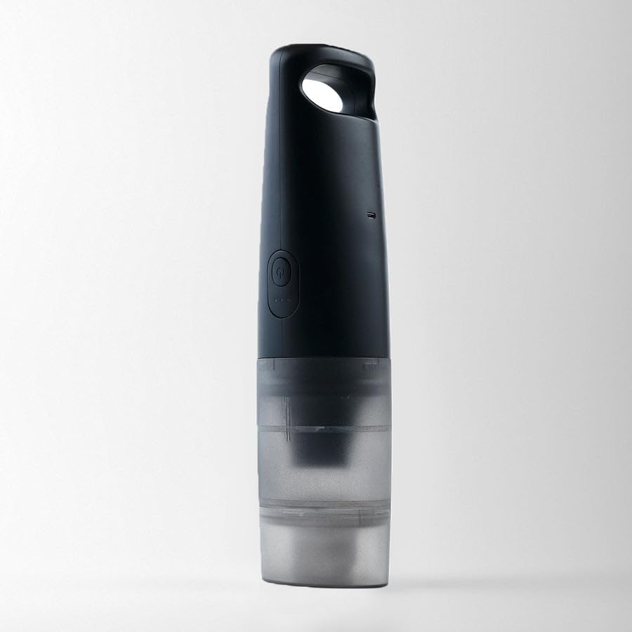 Ayla & Co Handheld Portable Car Vacuum, Lightweight and Cordless Car Vacuum with Washable Filter, Black