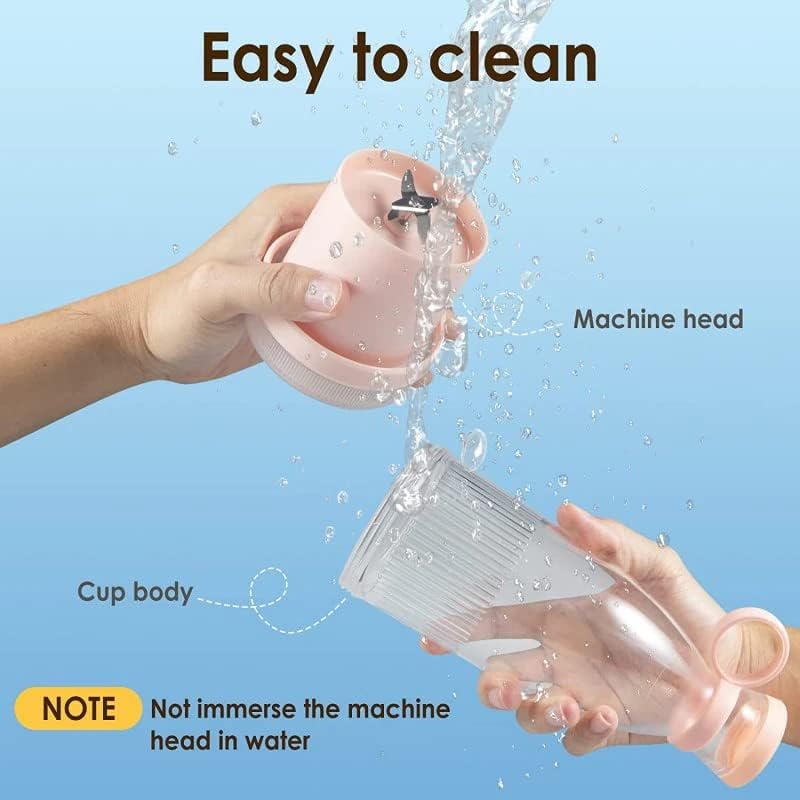 Portable Juice Cup / Blender (Pink)