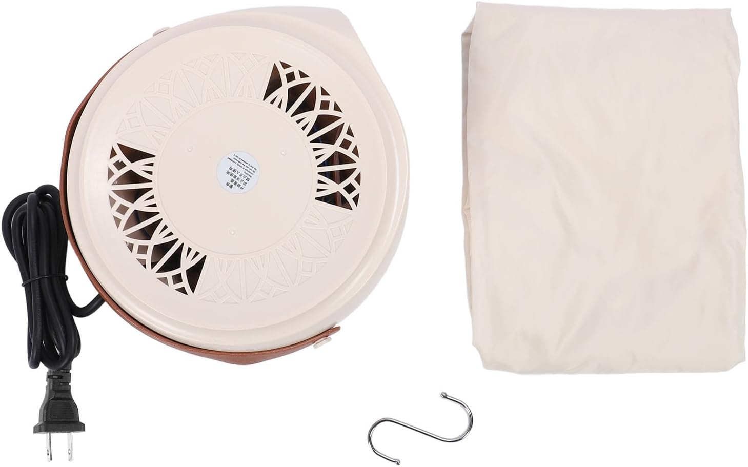 500W Portable Clothes Dryer, Compact Laundry Dryer, Fast Drying with Digital Display, 6 Timer for Travel Home Apartment, Constant Temperature Drying, Foldable Dryer with Drying