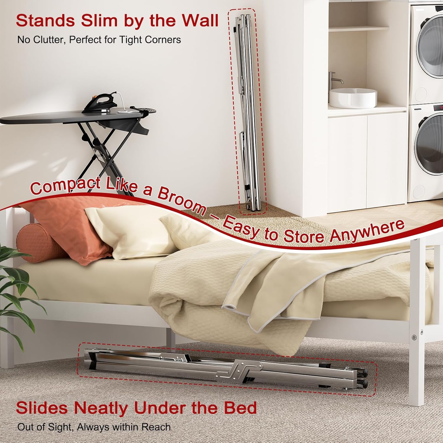 Clothes Drying Rack, Heavy-Duty Folding Laundry Drying Rack for Indoor Outdoor Use, 50.4-78.7