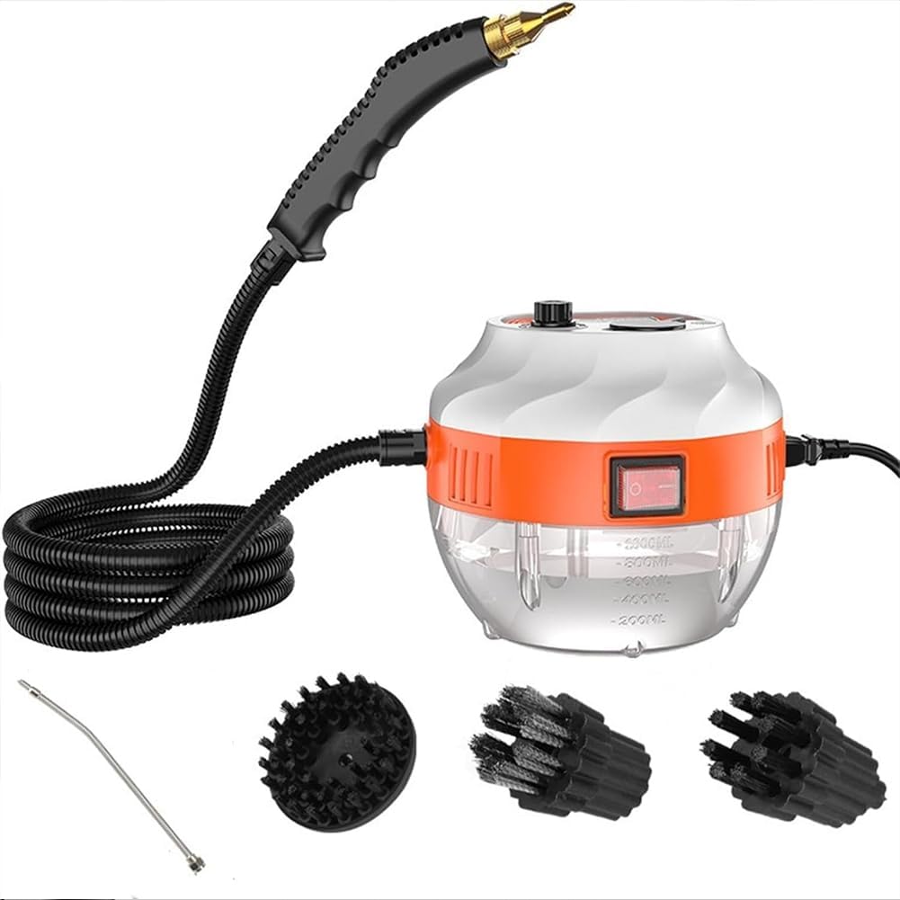 High Temperature Steam Cleaner, Car Steam Cleaner, Pressurized Handheld Steam Cleaner, Portable Steam Cleaner for Home Kitchen Or Air-Conditioned Kitchen Hood