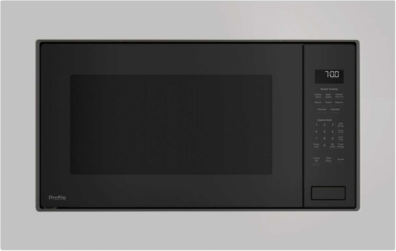 24 Inch Built-In Microwave with Sensor Cook, Instant On Controls, Extra-Large Turntable, Control Lockout, Weight & Time Defrost, Kitchen Timer and 2.2 cu. ft. Capacity