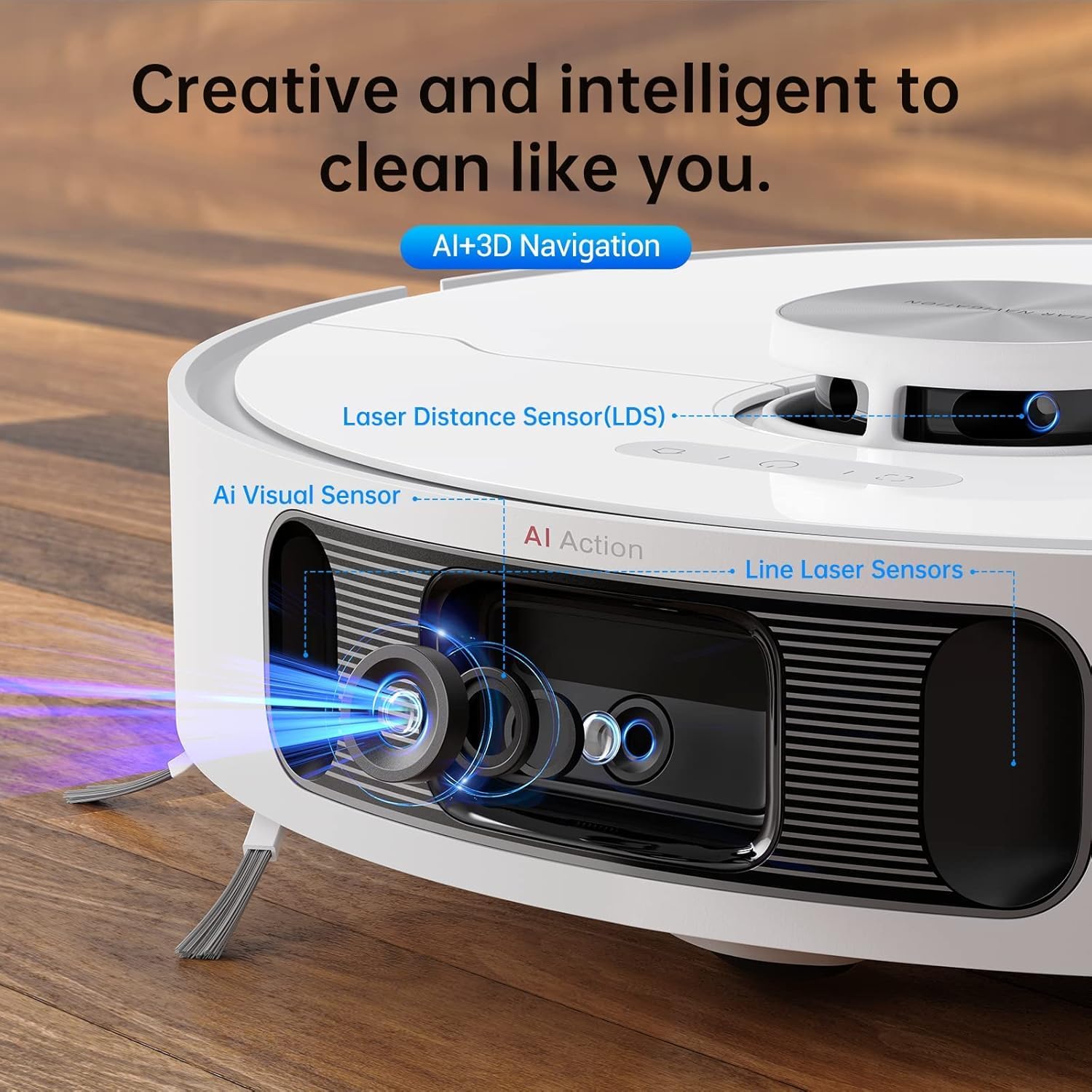 Dreame L10s Ultra Robot Vacuum and Mop Combo,Auto Mop Cleaning and Drying, Self-Refilling and Emptying Base for 60 Days Cleaning, 5300Pa Suction & AI Navigation (Renewed)