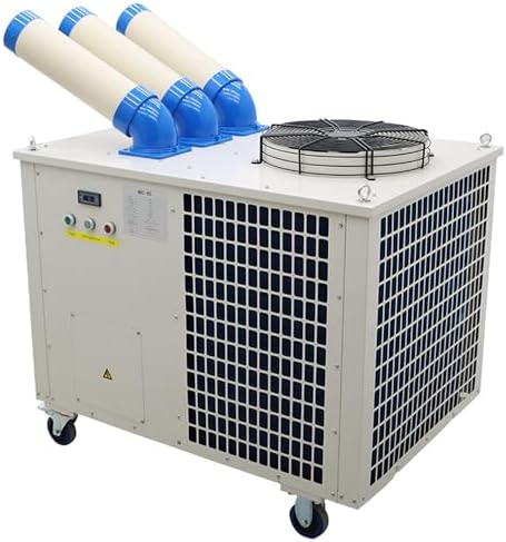 Industrial Air Conditioner Outdoor Indoor Spot Mobile Air Cooler 1550m³/h with Three Tubes 220V